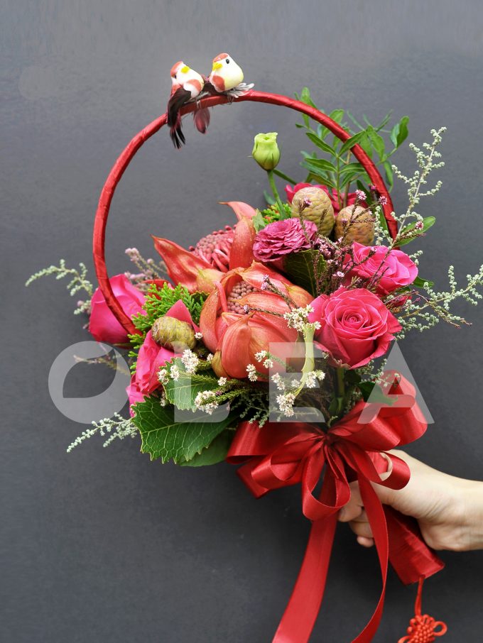 Oriental Bridal Bouquet in KL
