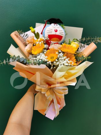 graduation doll bouquet KL/PJ