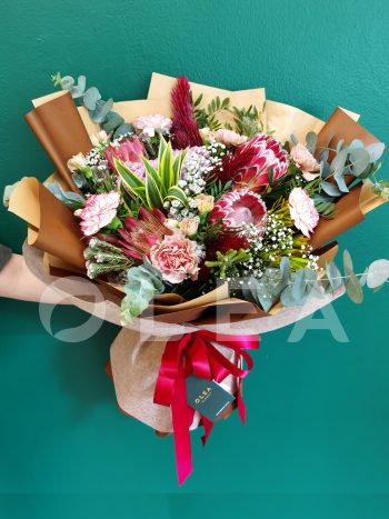 Protea bouquet in KL