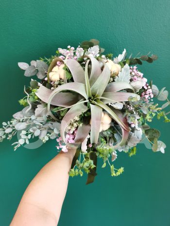 Airplant wedding bouquet in KL