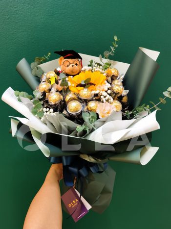 graduation flower bouquet KL/PJ