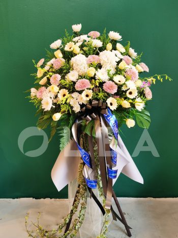 Funeral Flowers wreath KL/PJ