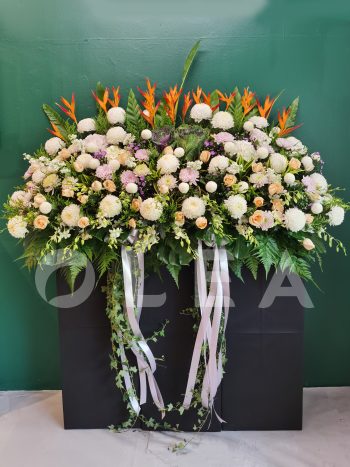 Funeral Flowers wreath KL/PJ