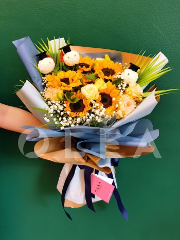 graduation flower bouquet KL/PJ